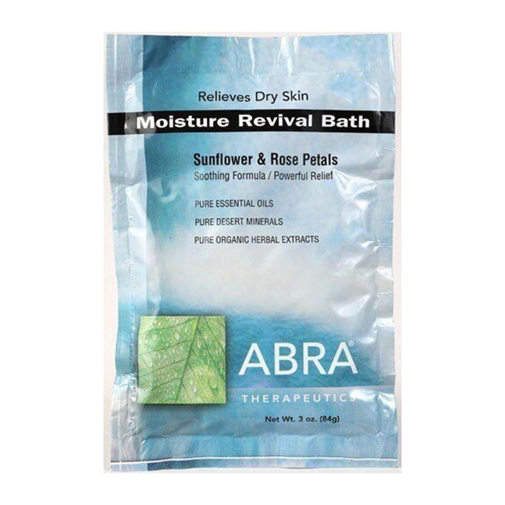 Abra Moisture Revival Bath, Sunflower and Rose Petals, 3 Oz